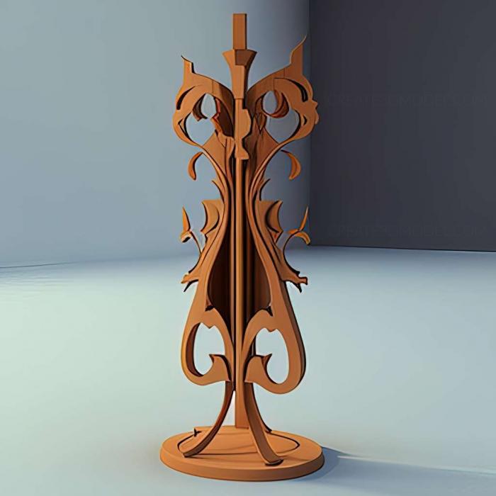 Furniture (3DFRN_306) 3D model for CNC machine